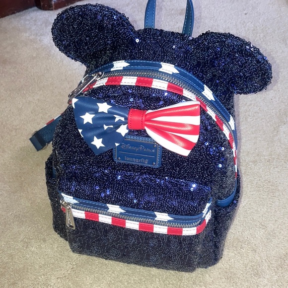 loungefly stars and stripes backpack